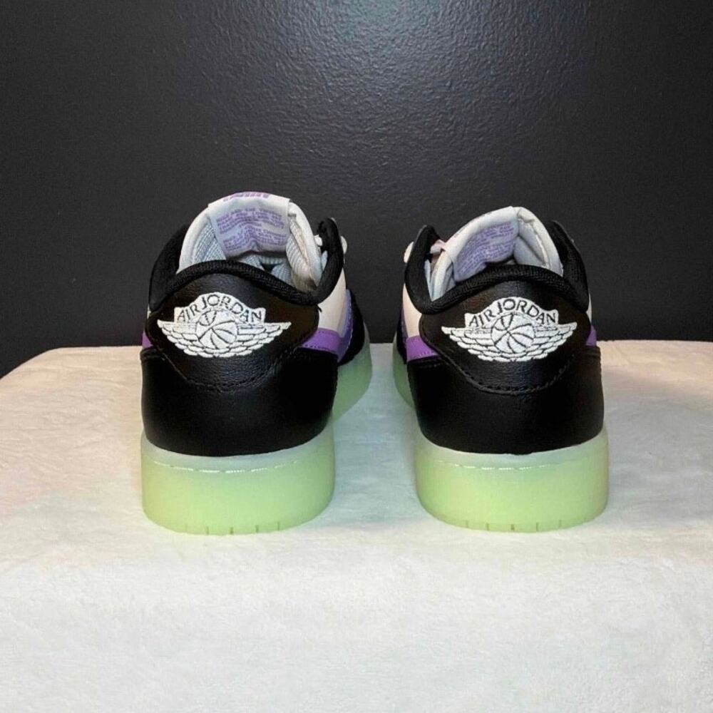 Air Jordan 1 Retro Low OG GS Black Raspberry HF0410-001 Size 7Y - Picture 11 of 16